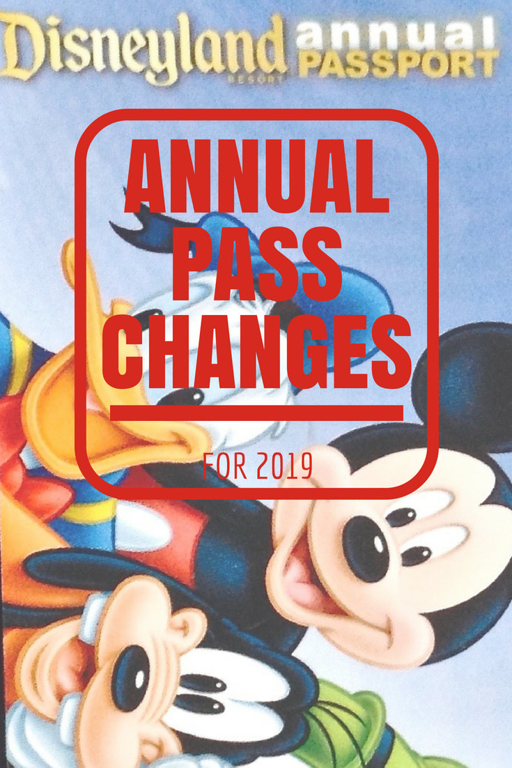 Changes to Disneyland Annual Passes for 2019