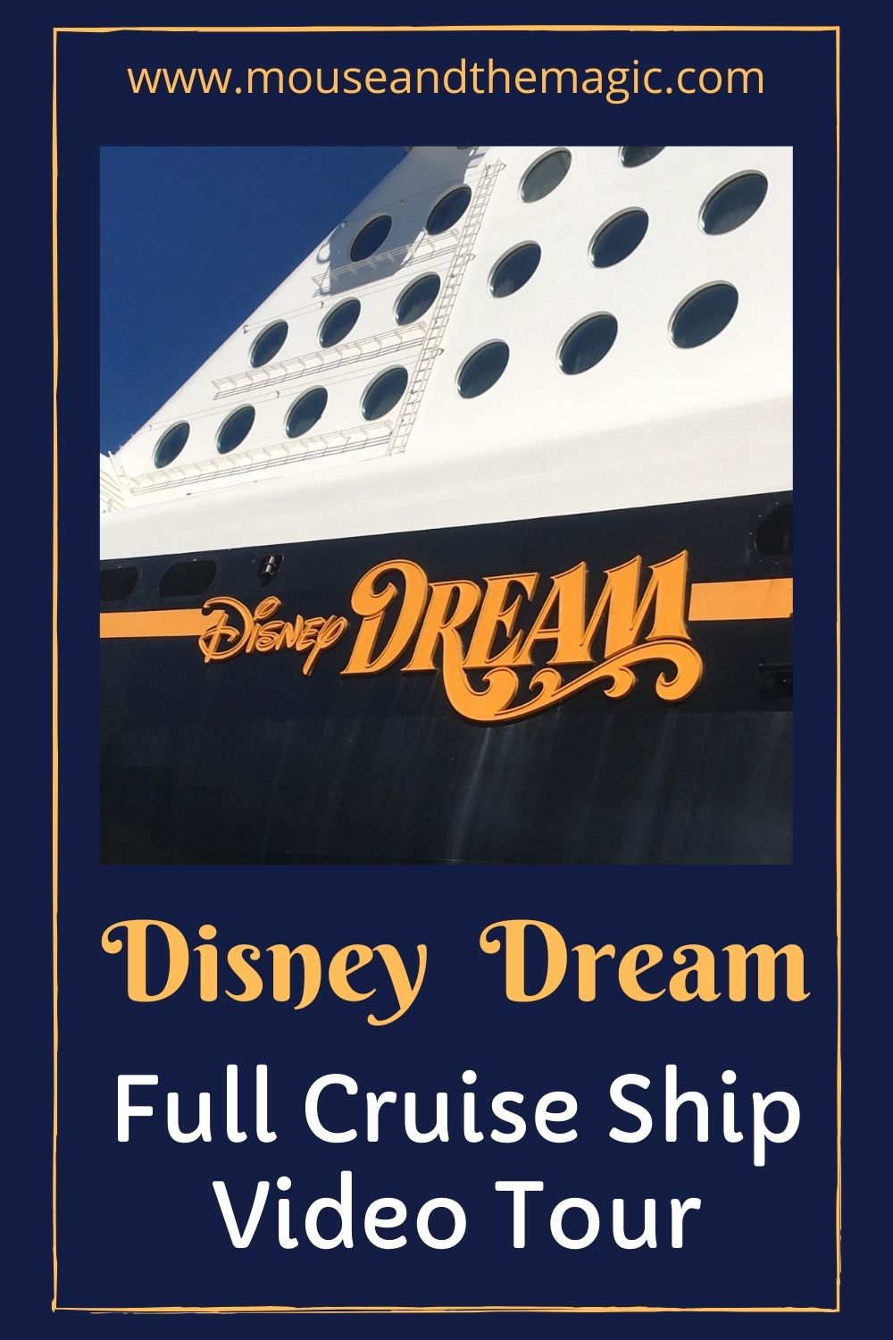 disney cruise line dream logo