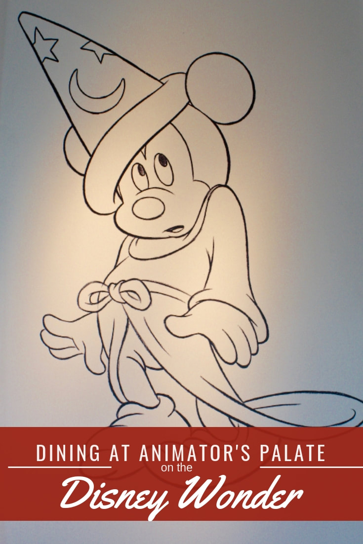 Disney Wonder Animators Palate Review