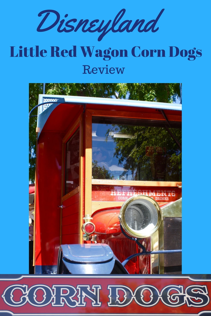 Review -- Little Red Wagon Corn Dogs --Disneyland
