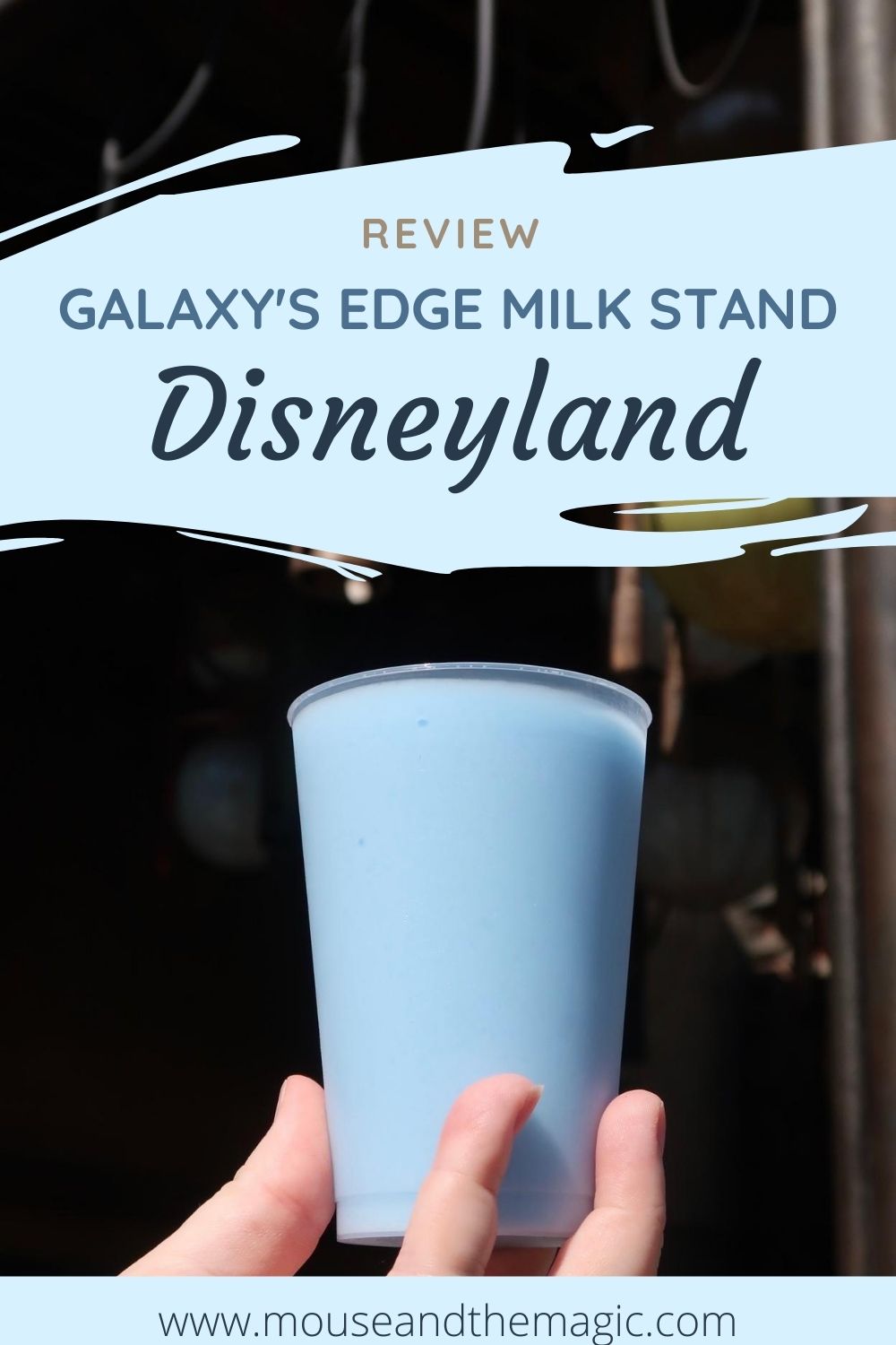 Galaxy's Edge Milk Stand at Disneyland