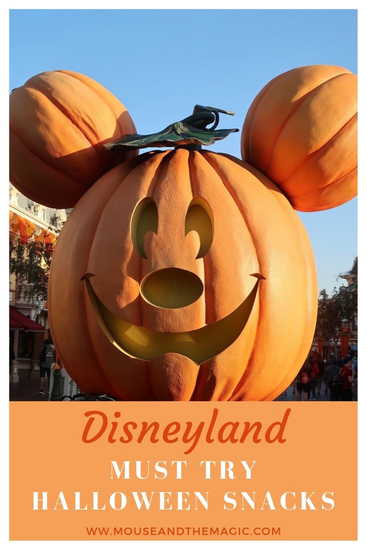 Must Try Halloween Snacks at Disneyland Mouse and the Magic